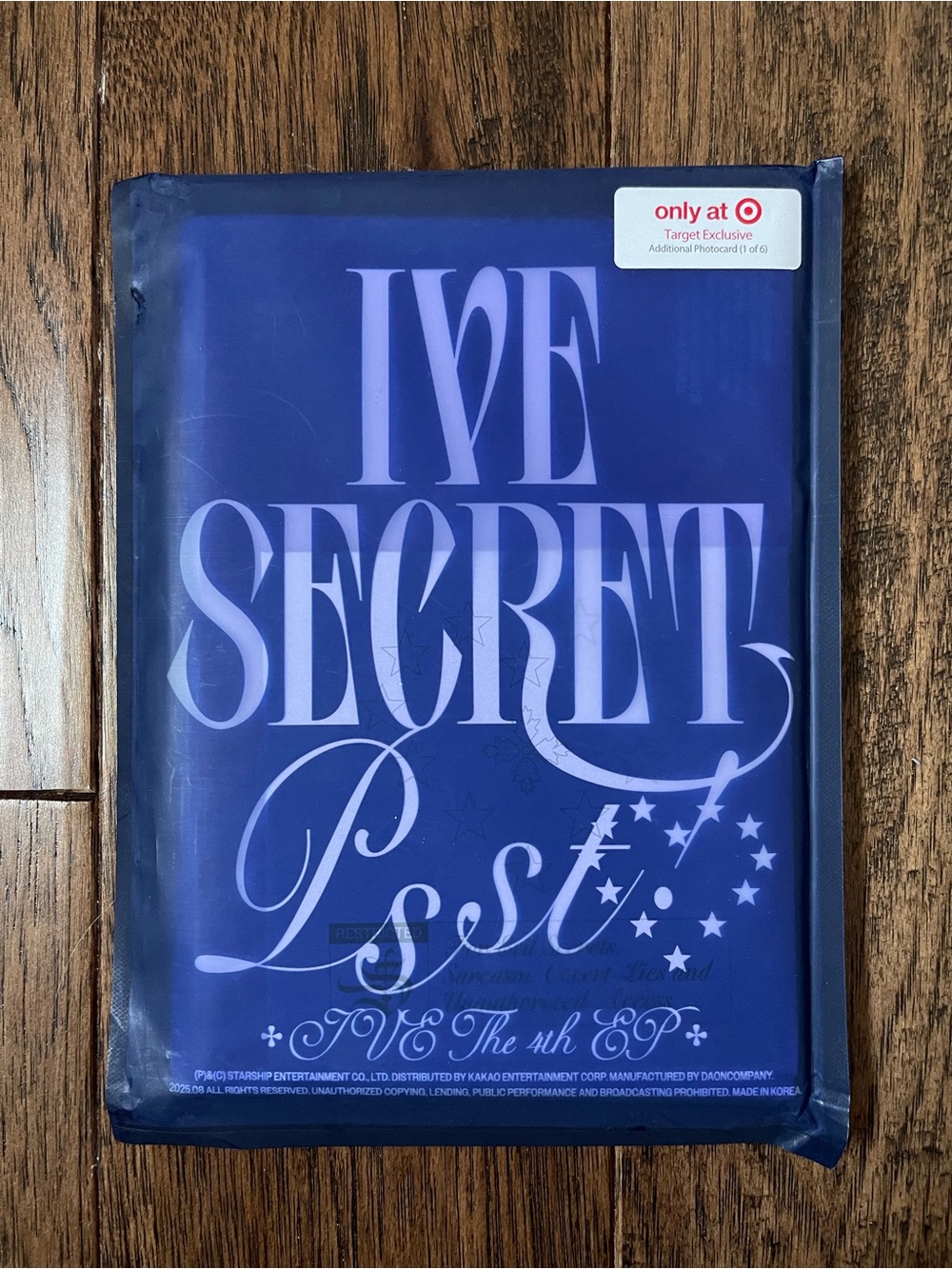 IVE Secret Psst! ver. kpop album!! includes freebies! (see last pic then dm me)